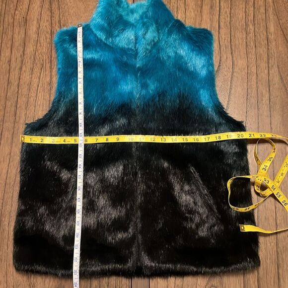 Cejon ombré faux fur vest - Picture 5 of 7
